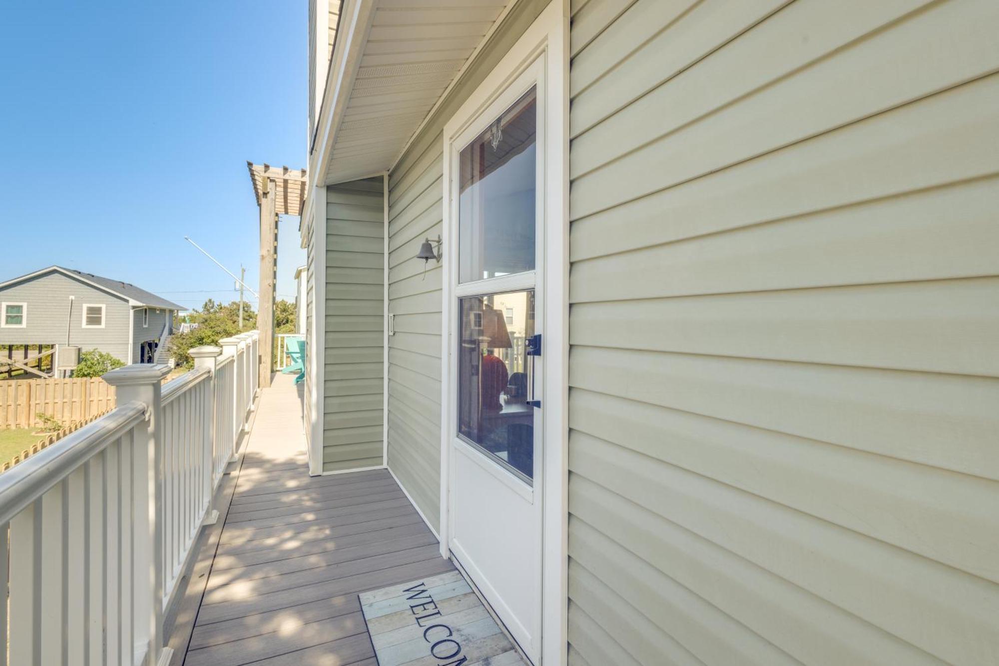 Coastal Home With Deck And Outdoor Shower Kill Devil Hills Εξωτερικό φωτογραφία