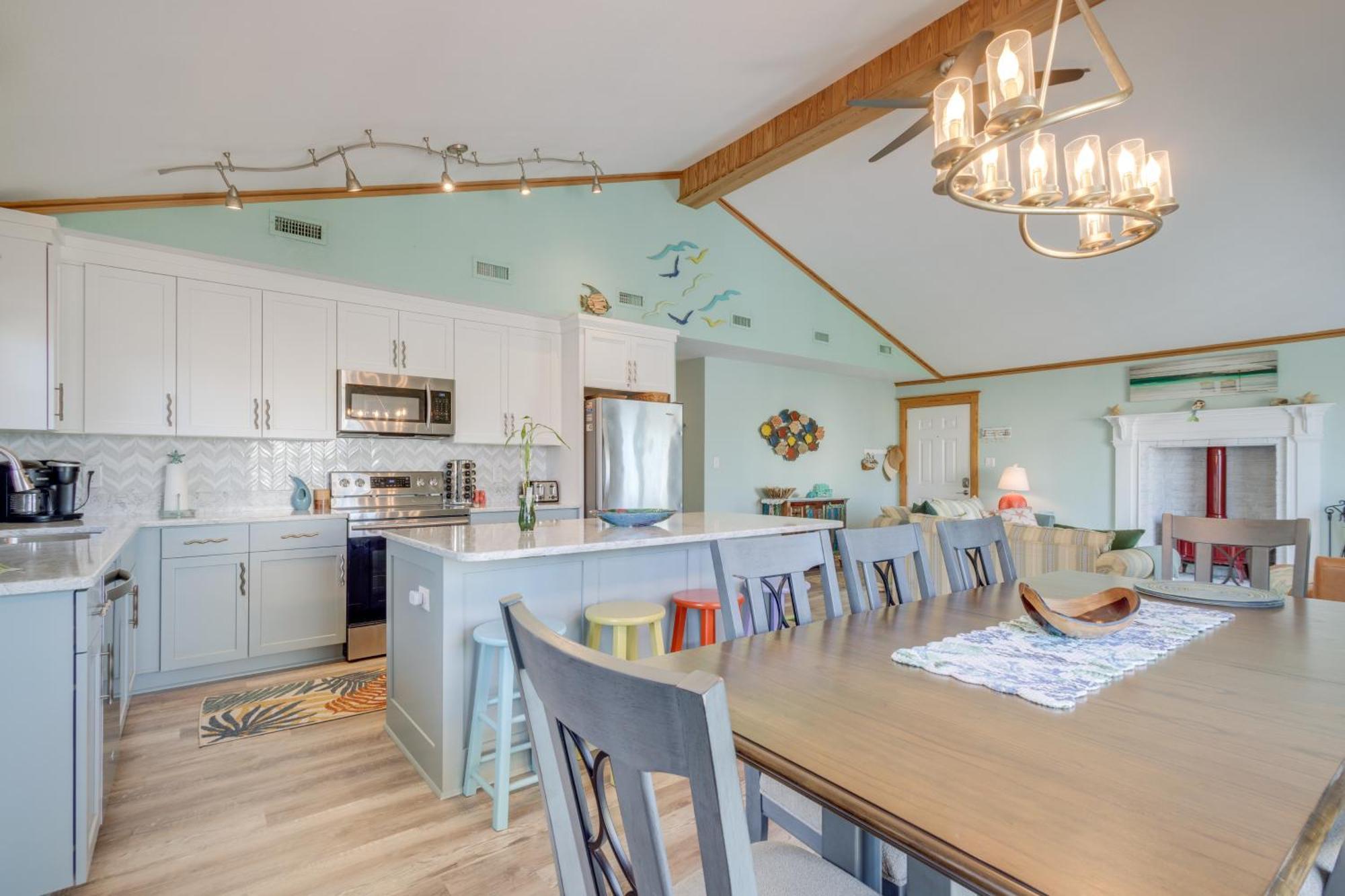 Coastal Home With Deck And Outdoor Shower Kill Devil Hills Εξωτερικό φωτογραφία