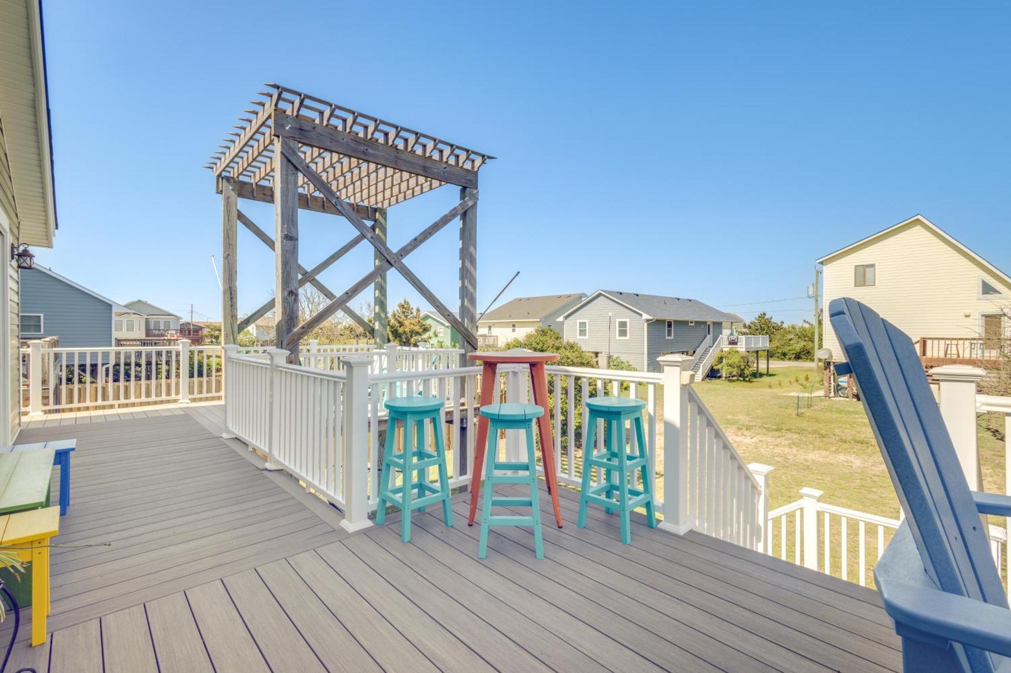 Coastal Home With Deck And Outdoor Shower Kill Devil Hills Εξωτερικό φωτογραφία