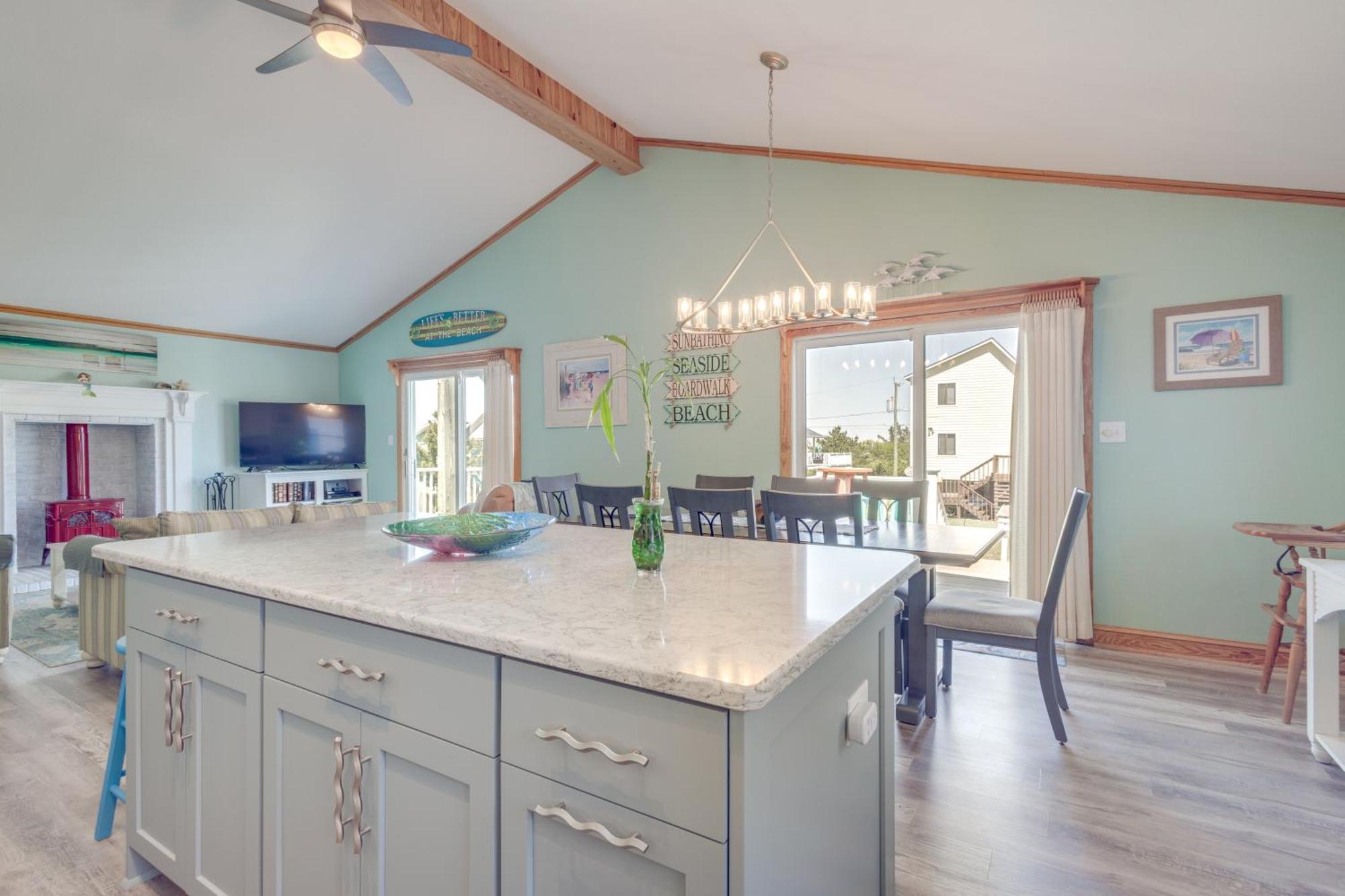 Coastal Home With Deck And Outdoor Shower Kill Devil Hills Εξωτερικό φωτογραφία