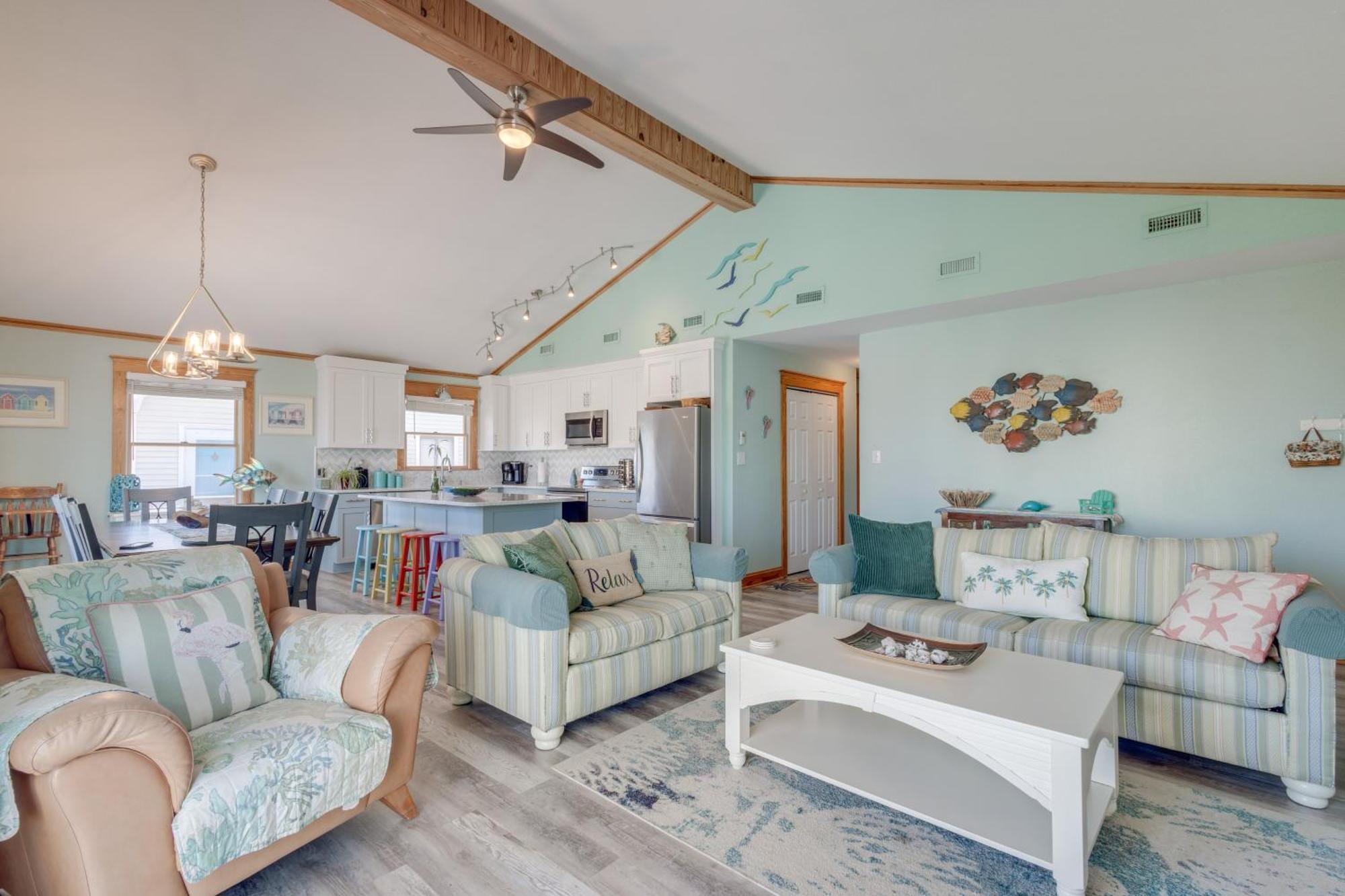 Coastal Home With Deck And Outdoor Shower Kill Devil Hills Εξωτερικό φωτογραφία