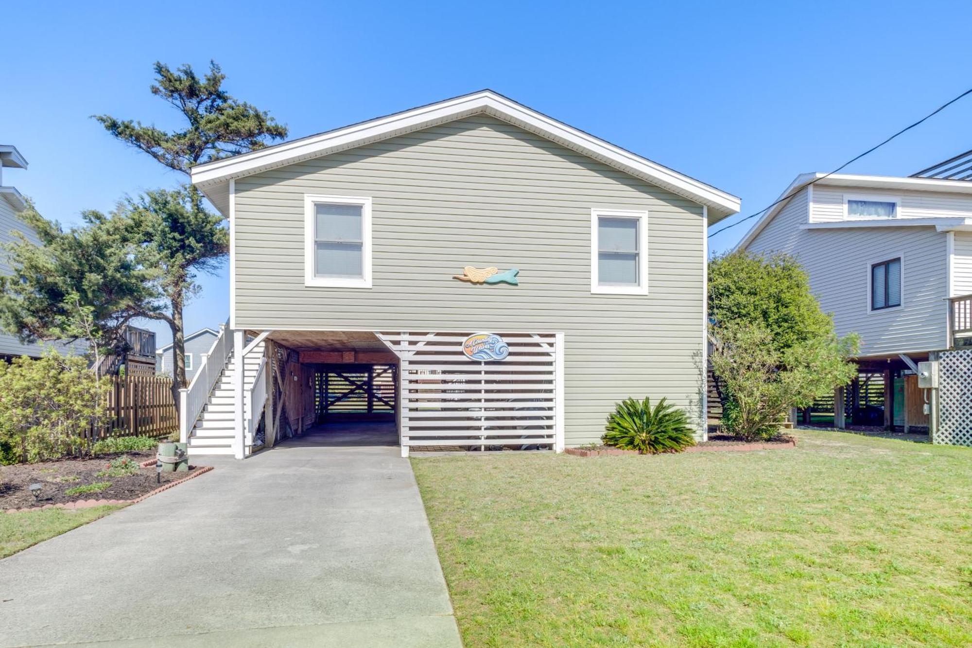 Coastal Home With Deck And Outdoor Shower Kill Devil Hills Εξωτερικό φωτογραφία
