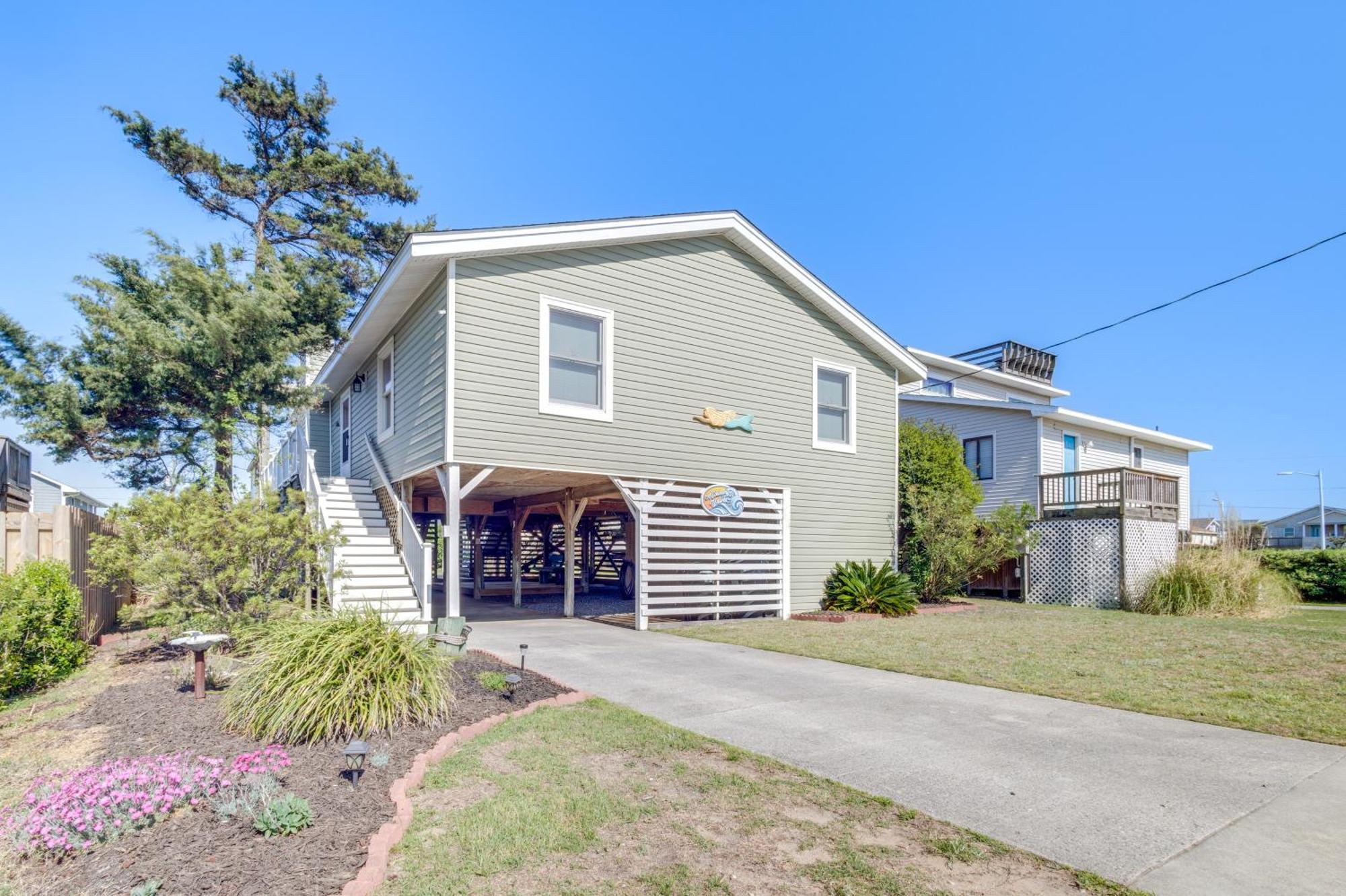 Coastal Home With Deck And Outdoor Shower Kill Devil Hills Εξωτερικό φωτογραφία