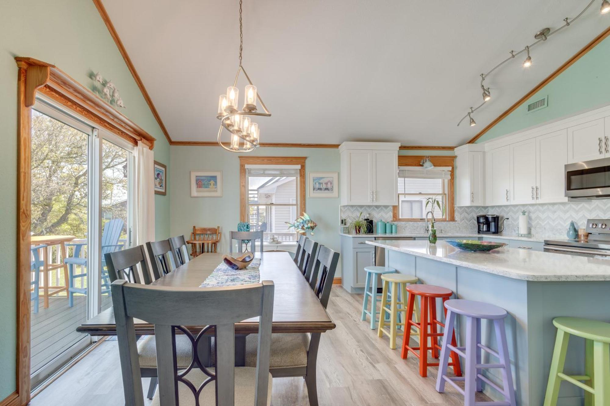 Coastal Home With Deck And Outdoor Shower Kill Devil Hills Εξωτερικό φωτογραφία