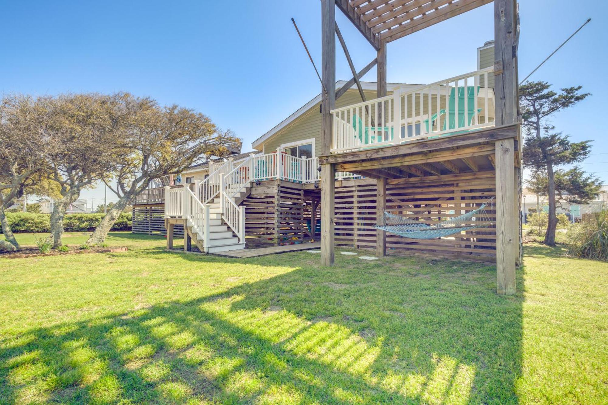 Coastal Home With Deck And Outdoor Shower Kill Devil Hills Εξωτερικό φωτογραφία