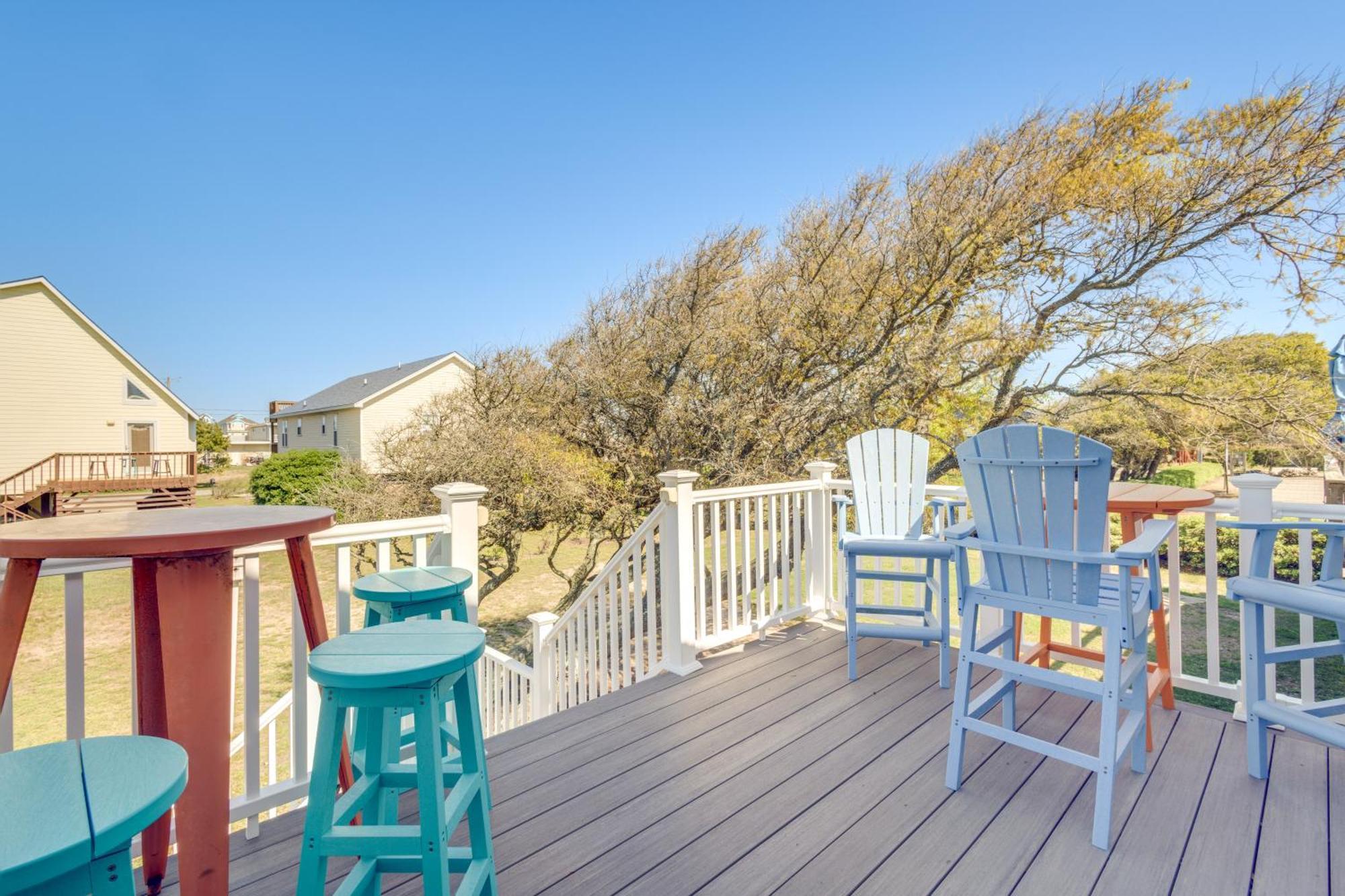 Coastal Home With Deck And Outdoor Shower Kill Devil Hills Εξωτερικό φωτογραφία